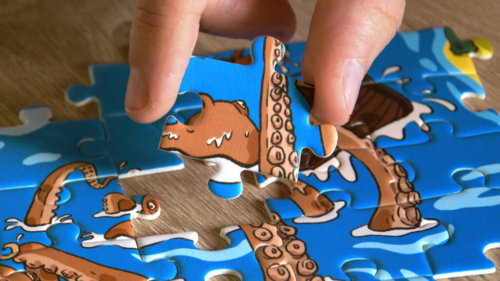 Eine Weltkarte für Kinder als Puzzle ist genau das richtige um dein Kind zu beschäftigen. Spiel, Spaß und Entdecken. Alles in einem.