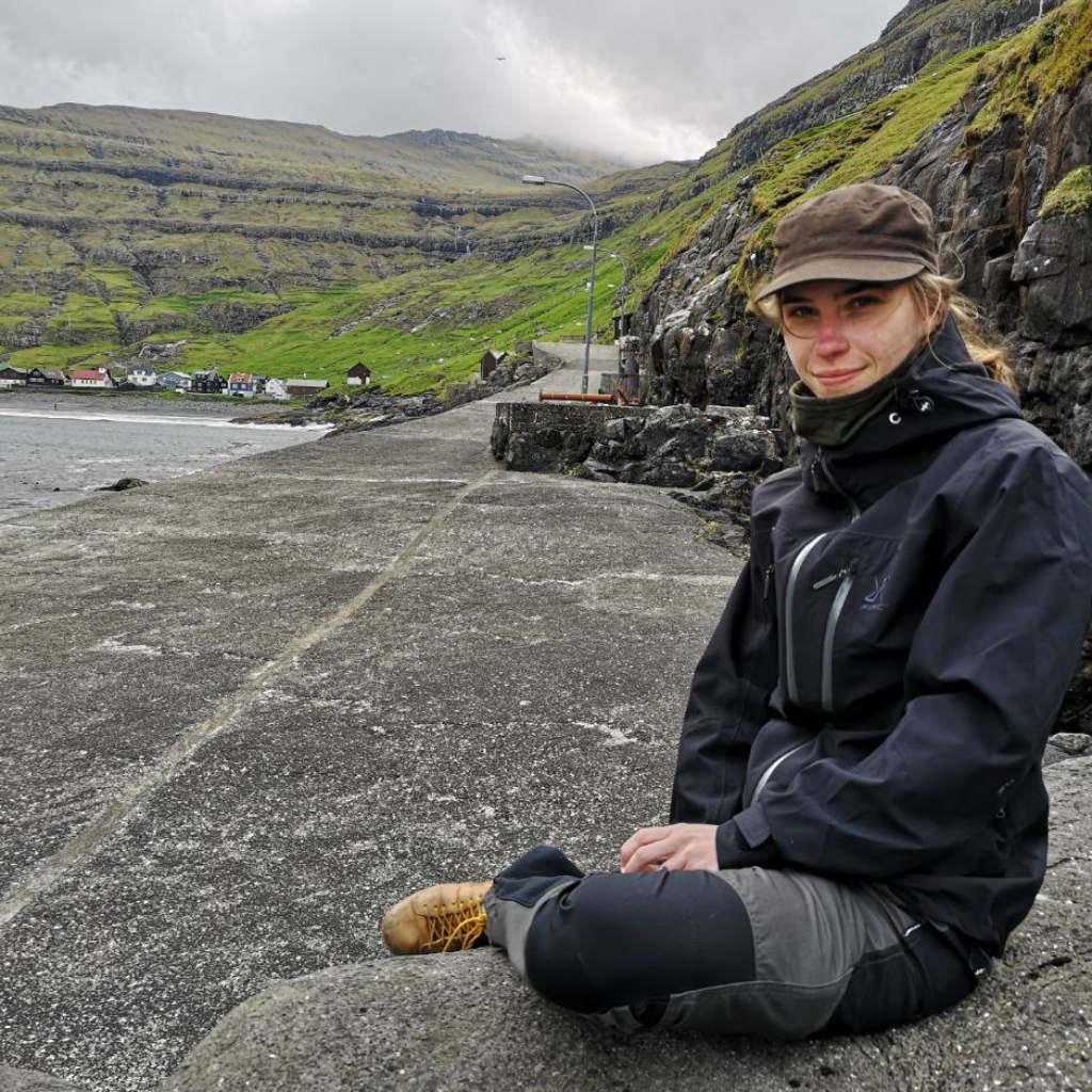 Teepause an der Anlegestelle in Tjørnuvík.