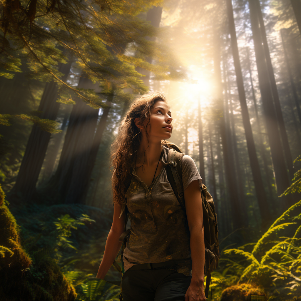 schneekakadu_A_young_woman_hiker_her_face_lit_by_the_golden_sun_195f4679-e49e-4afb-8f86-484e933f3b2b