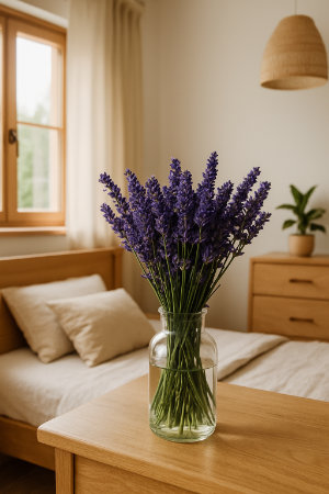 Lavendel verlängert die Tiefschlafhase